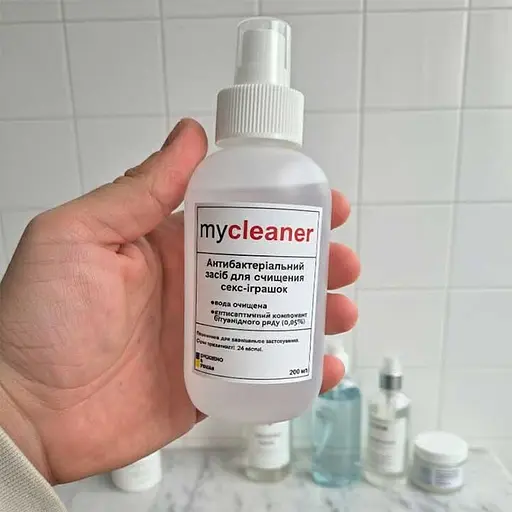 Антибактеріальний спрей для очищення секс-іграшок "MyCleaner" 200 мл - фото 1