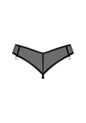 Стрінги Obsessive Glandez, XL/2XL (чорний) - фото 6