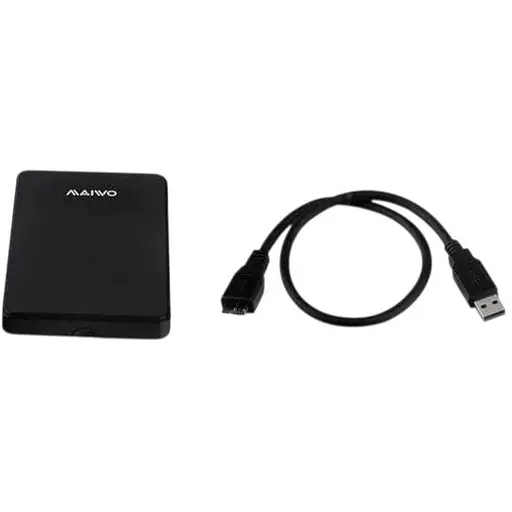 Зовнішній жорсткий диск Maiwo WD5000LPCX 500GB black Б/В - фото 2
