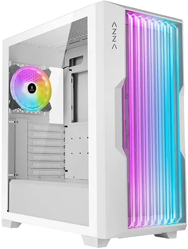 Корпус AZZA Guardian Glass ARGB White (CSAZ-520WG)