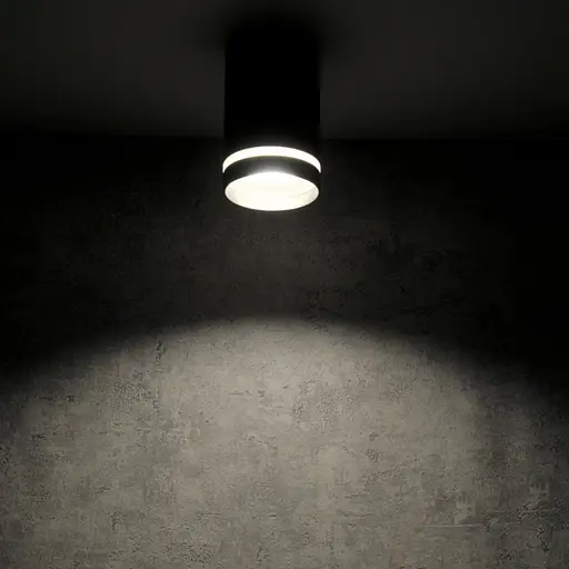 Точковий світильник Polux Goldlux 319890 Fabri GU10 1x10W IP20 BK - фото 3