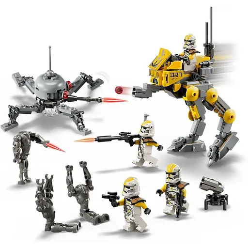 Конструктор LEGO Star Wars Бойовий загін бійців-клонів 327-го галактичного корпусу 258 деталей (75431) - фото 5