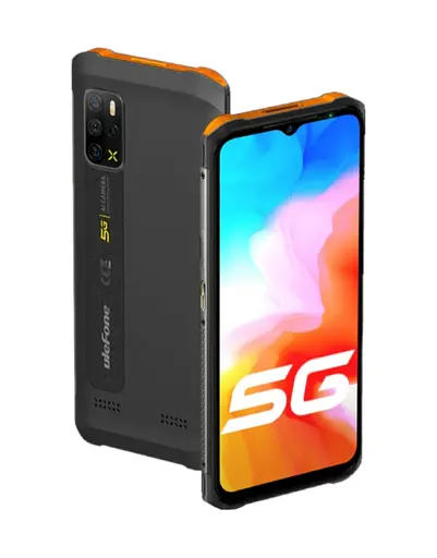 Мобильный телефон Ulefone Armor 12 5G 8/128GB Black Orange (458) - фото 2