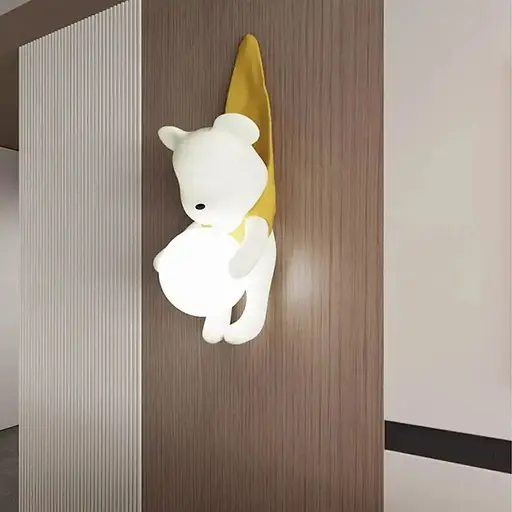 Бра Line F Ведмежа із білим плафоном 45х16,5х16 см Арт. WSG11-450 - фото 1