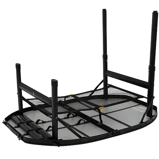 Стіл Bo-Camp Northgate 100x70 см сірий/чорний (DAS303263) - фото 5