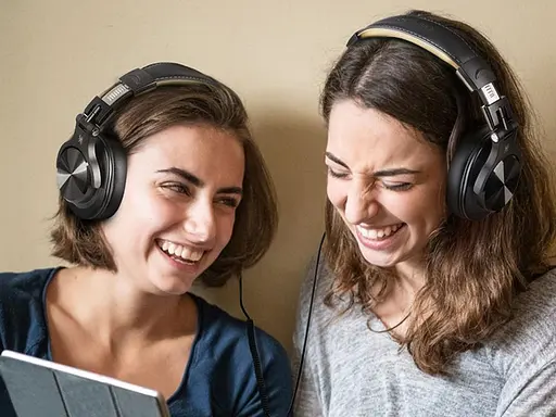 Професійні навушники OneOdio A70 безпровідні чорно-золотистий - фото 9