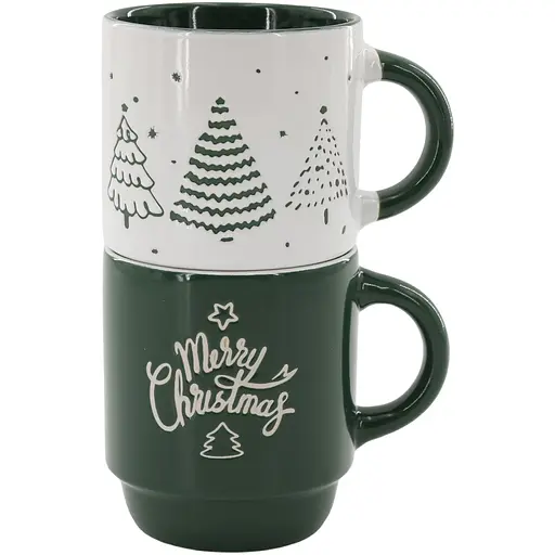 Чашка Limited Edition NY Warmly Green 2 шт. х 320 мл (TRSC-BH5019-M01)