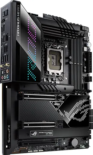 Материнская плата ASUS ROG MAXIMUS Z690 HERO (ROG Maximus Z690 Hero) (Socket 1700, Intel Z690, ATX) Б/у - фото 3