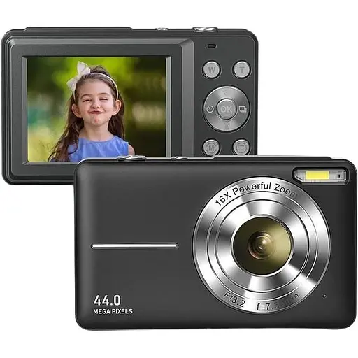 Фотокамера KOASDVS FHD DC403 44Мп Чорна