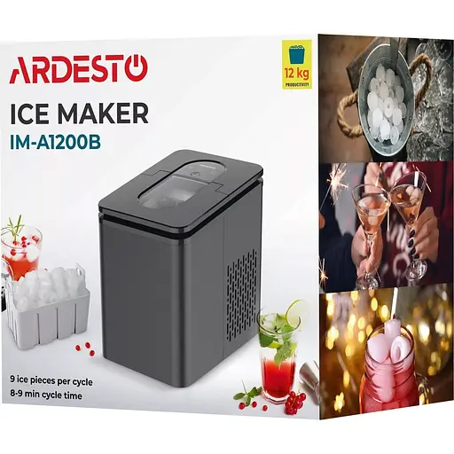 Ледогенератор Ardesto IM-A1200B Black [137649] - фото 9