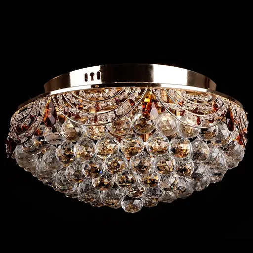 Люстра стельова Brille кришталева з підсвічуванням LED E14 60W G (BCL-348S/3) - фото 5