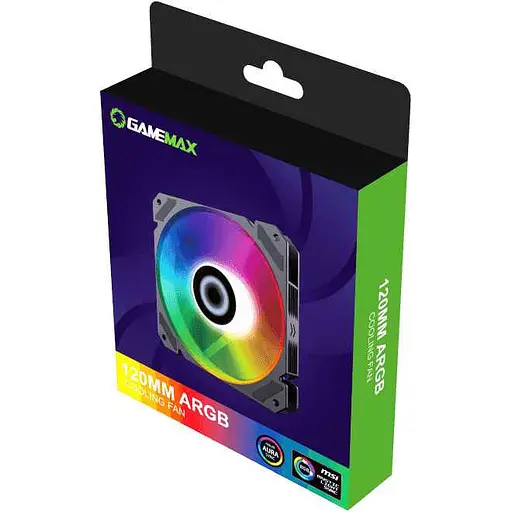 Вентилятор GameMax FN-12Rainbow-C9 (FN-12Rainbow-C9) - фото 7