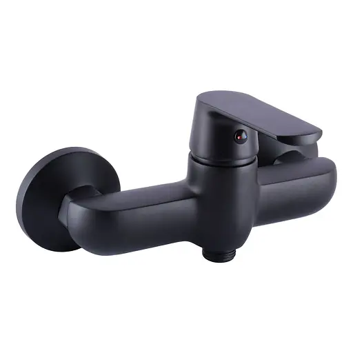 Змішувач для душу Globus Lux Laguna GLA-0105-10-BB Чорний матовий - фото 1