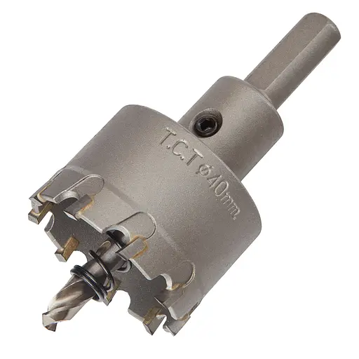 Свердло корончате Alloid Building Tools твердосплавне по металу 40 мм (TS-10040) - фото 1