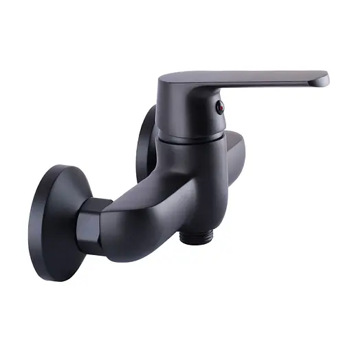 Змішувач для душу Globus Lux Laguna GLA-0105-10-BB Чорний матовий - фото 4