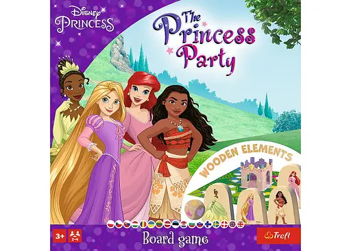 Настольная игра Trefl Вечеринка для принцесс. Дисней: Принцессы (The Princess Party. Disney: Princess) (02434) - фото 2