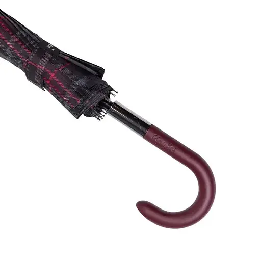 Парасоля-тростина Yiwu HP-23-4R напівавтомат складна 117 см червона - фото 5