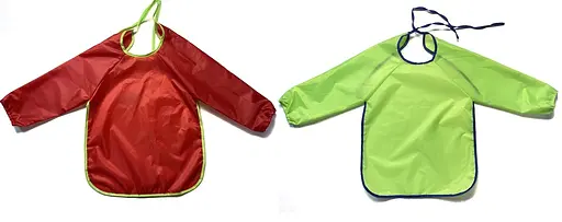 Фартух для творчості Тетрада, без малюнку, з рукавами, розмір 104, ТЕ12415 - фото 2