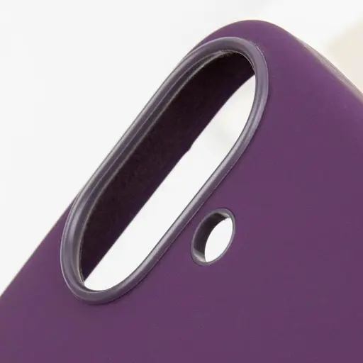 Чохол Epik Silicone case AAA with Magsafe and Animation button для Apple iPhone 16 Plus 6.7 Plum - фото 7