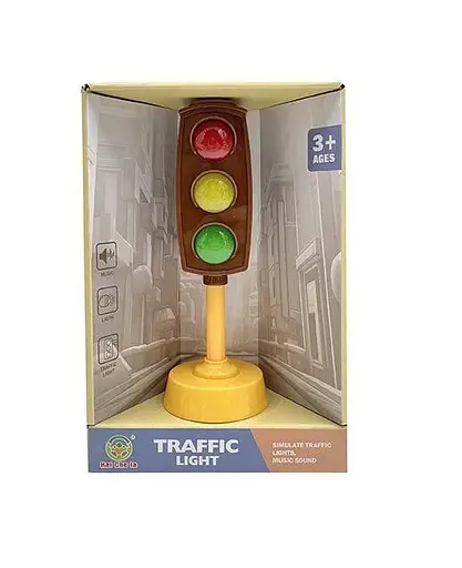 Светофор 2192 E-44/40034, подсветка, мелодии, 2 режима работы, в коробке (6969483240034) - фото 1