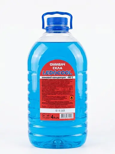 Омивач скла LEDOCOOL зимовий концентрат -80°C 4л. - фото 2