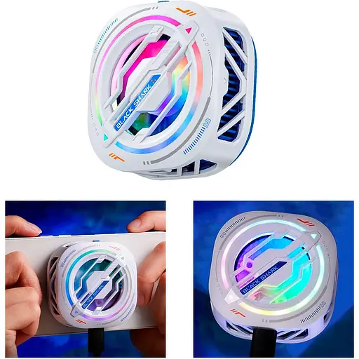 Кулер для смартфона Black Shark Magnetic Cooler 3 Pro White [106164] - фото 5