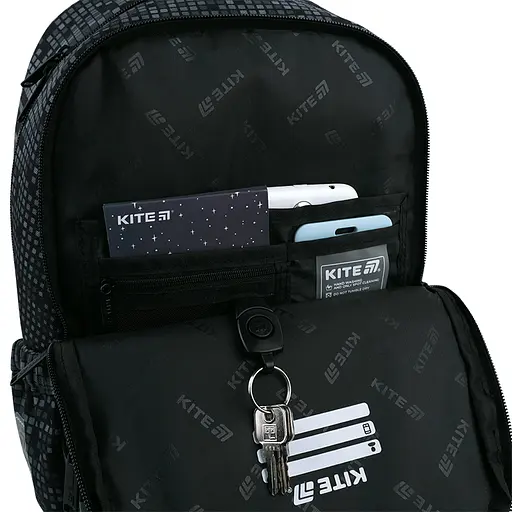 Рюкзак Kite Education 585 Fearless Чорний (K26-585M-3) - фото 12
