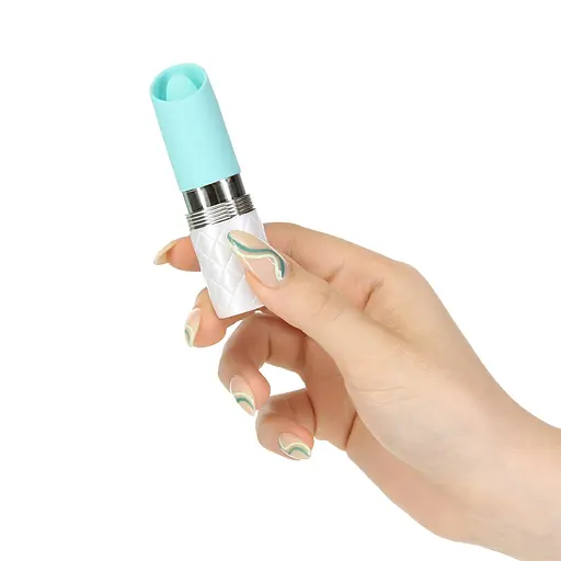 Вібратор для клітора Pillow Talk Lusty Luxurious Flickering Massager 9.4 см бірюзовий - фото 6