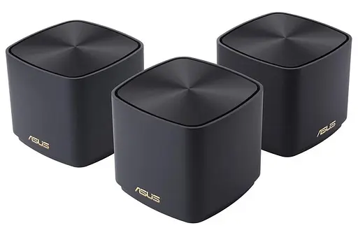 Wi-Fi Mesh система Asus ZenWiFi XD4 Plus 3pk Black (90IG07M0-MO3C50) - фото 2