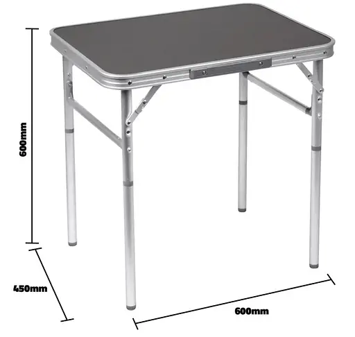 Стол Bo-Camp 60x45 cm Grey (1404385) (DAS303271) - фото 6