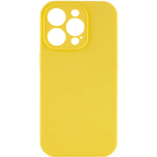 Чохол Epik Silicone Case Full Camera Protective AA NO LOGO для Apple iPhone 13 Pro 6.1 Жовтий/Yellow