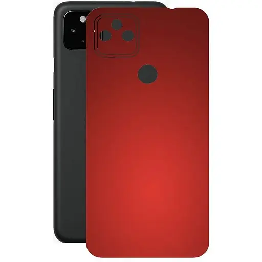 Захисна плівка StatusSKIN для Google Pixel 5a 5G Корпус Вініл червона матова - фото 1
