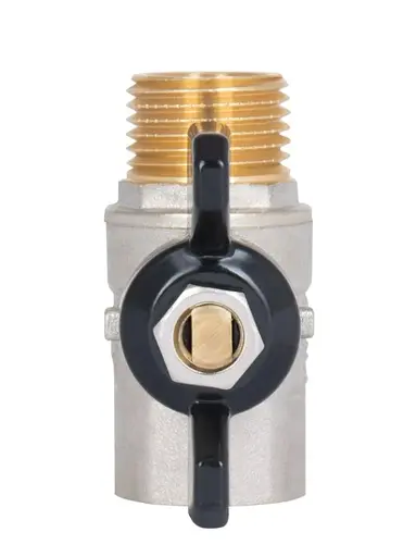 Кран шаровой Thermo Alliance Base 1/2" ВН прямой, PN40, бабочка SD607W15 - фото 7