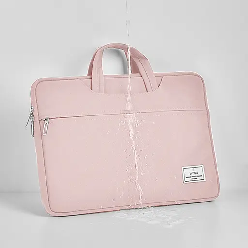 Сумка для ноутбука WiWU Vivi Laptop Handbag 15.6"/16" Pink (6936686410984) [151956] - фото 6