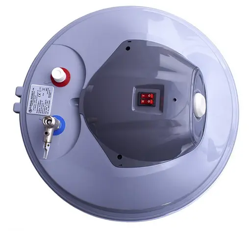 Водонагреватель Eldom EUREKA 50 л, 1.6 кВт, сухой ТЭН, вертикальный, SLIM, белый (WV05039D) - фото 7