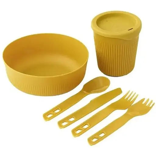 Набор посуды Sea To Summit Passage Dinnerware Sett 1P 6 предметов Arrowwood Yellow (1033-STS ACK037051-120913)
