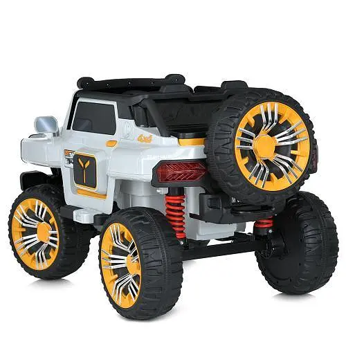 Електромобіль дитячий Bambi Джип M 5821EBLR-1 24V Racer 15 км/год білий - фото 3