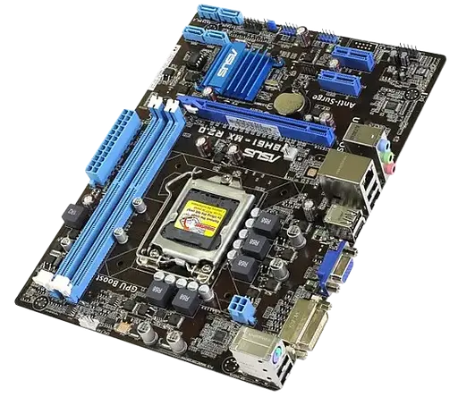 Материнская плата Asus P8H61-MX LGA 1155 (P8H61-MX) Б/У - фото 2