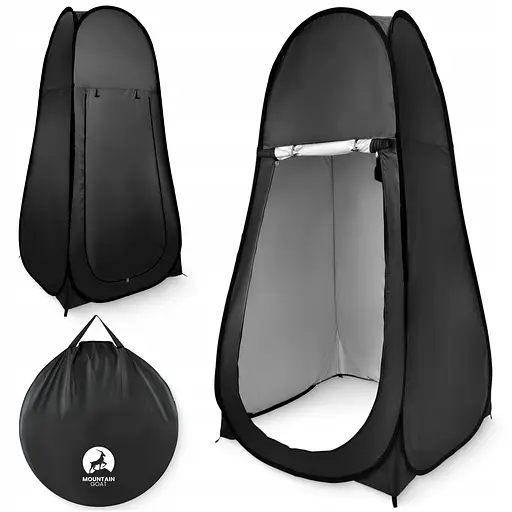 Намет туалет-душ, переодягальня Mountain Goat Pop-Up 200 x 110 x 110 см саморозкладний Black (P-5905973405195) - фото 2