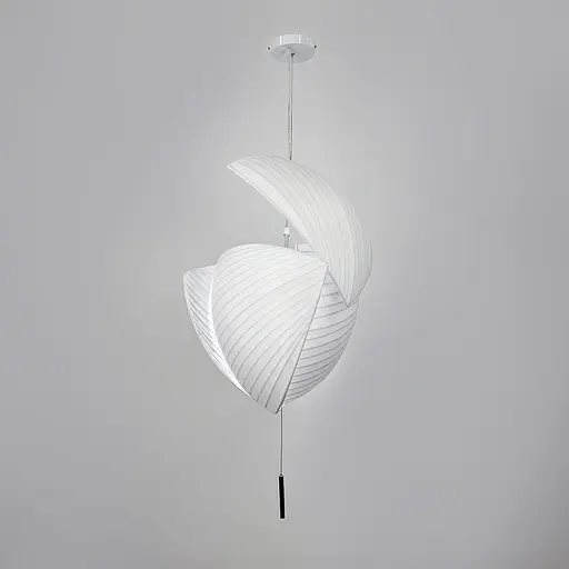 Люстра с 4-мя белыми фигурными пластинами | Ст. PL 051-500*650-4 Line F - фото 6