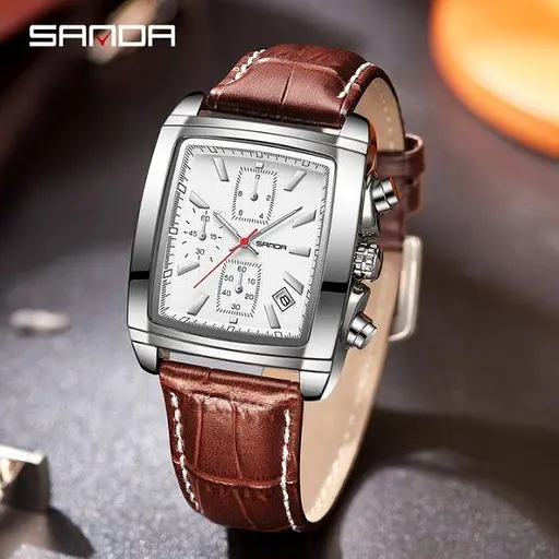 Мужские наручные кварцевые часы Sanda Mapix - фото 4