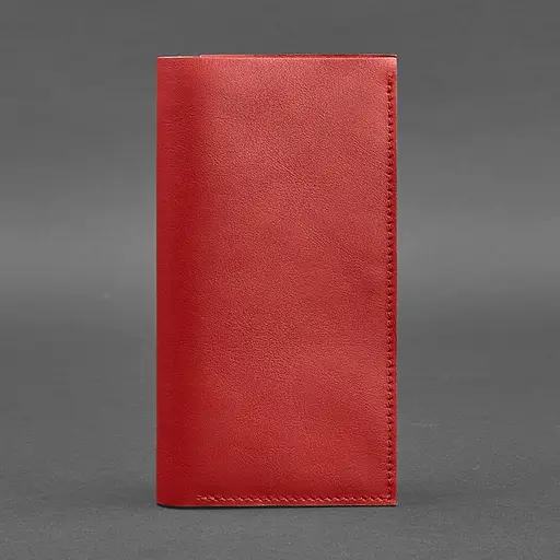 Кожаный женский тревел-кейс 3.1 Красный - фото 7