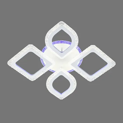 Люстра светодиодная VALESO V 3207-2 2C WH с пультом - фото 2