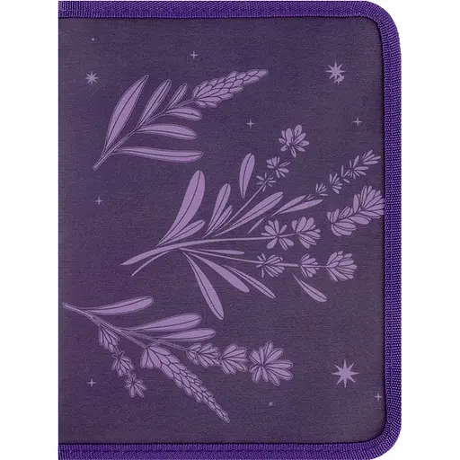 Папка объемная на молнии Axent Lavender-1 А5+ (1805-36-A) - фото 2