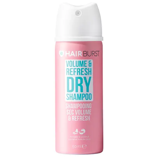 Міні-сухий шампунь-аерозоль Hairburst Mini Volume & Refresh Dry Shampoo 50 мл - фото 1