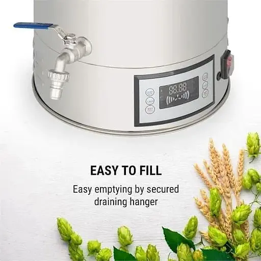 Пивоварня OneConcept hops God mash kettle 30 л (10033078) - фото 7