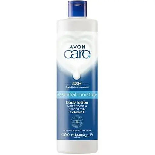 Зволожувальний лосьйон для тіла Avon з гліцерином мигдальним молочком і вітаміном Е Care 400 мл - фото 1