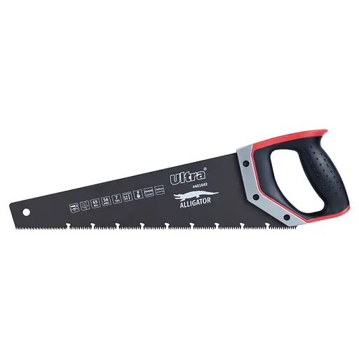 Ножовка по дереву Ultra с тефлоновым покрытием 400 мм 7TPI Aligator + чехол (4401642) - фото 1