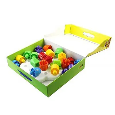 Набор для творчества Quercetti Мозаика Геометрия Макси (4160-Q) - фото 3