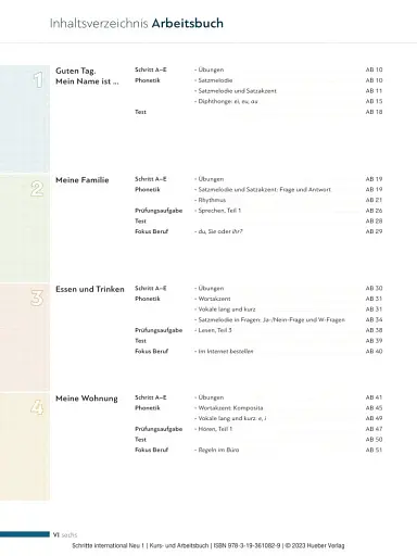 Schritte international Neu 1. Kursbuch + Arbeitsbuch mit Audios online - фото 5
